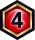 赤×4