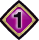 紫×1