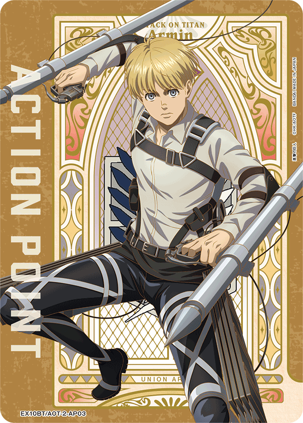 EX10BT/AOT-2-AP03 Action Point Card(Attack on Titan)