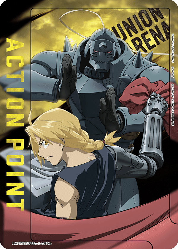 UA37BT/FMA-1-AP04 Action Point Card(Fullmetal Alchemist: Brotherhood)