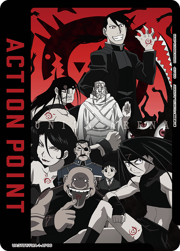 UA37BT/FMA-1-AP06 Action Point Card(Fullmetal Alchemist: Brotherhood)