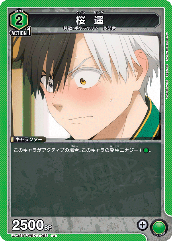 UA38BT/WBK-1-053 Haruka Sakura