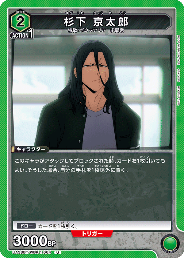 UA38BT/WBK-1-064 Kyotaro Sugishita