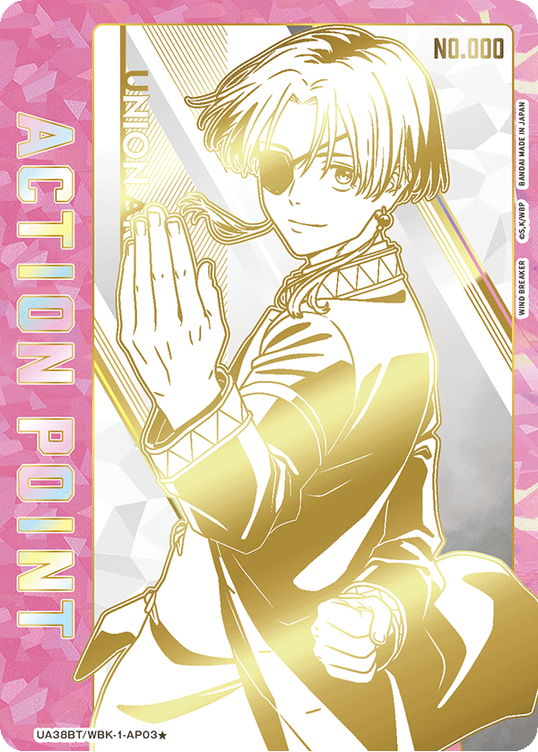 UA38BT/WBK-1-AP03 Action Point Card(WIND BREAKER)