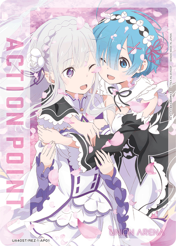 UA40ST/REZ-1-AP01 Action Point Card(Re:ZERO -Starting Life in Another World-)
