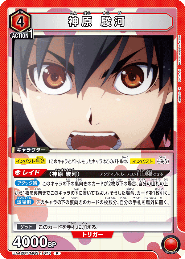 UA42BT/MGS-1-075 Suruga Kanbaru