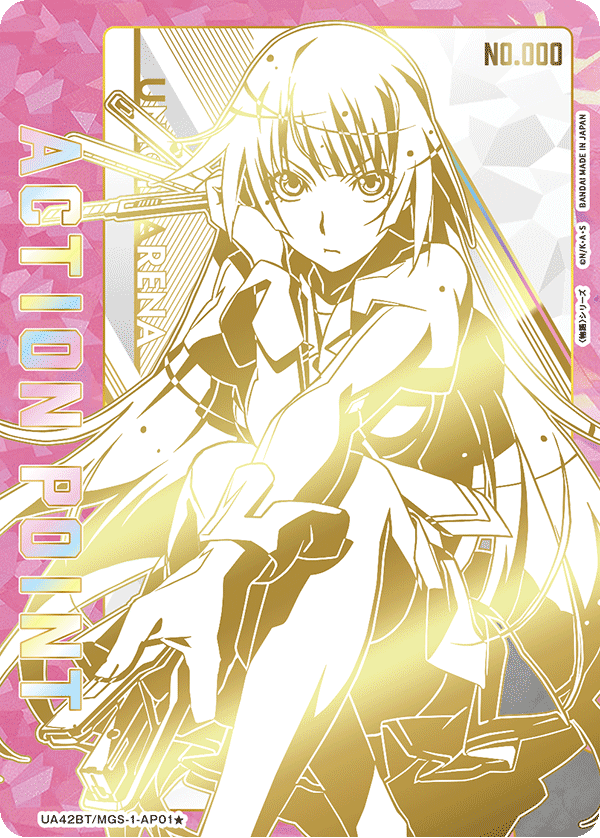 UA42BT/MGS-1-AP01 Action Point Card(〈Monogatari〉 Series)