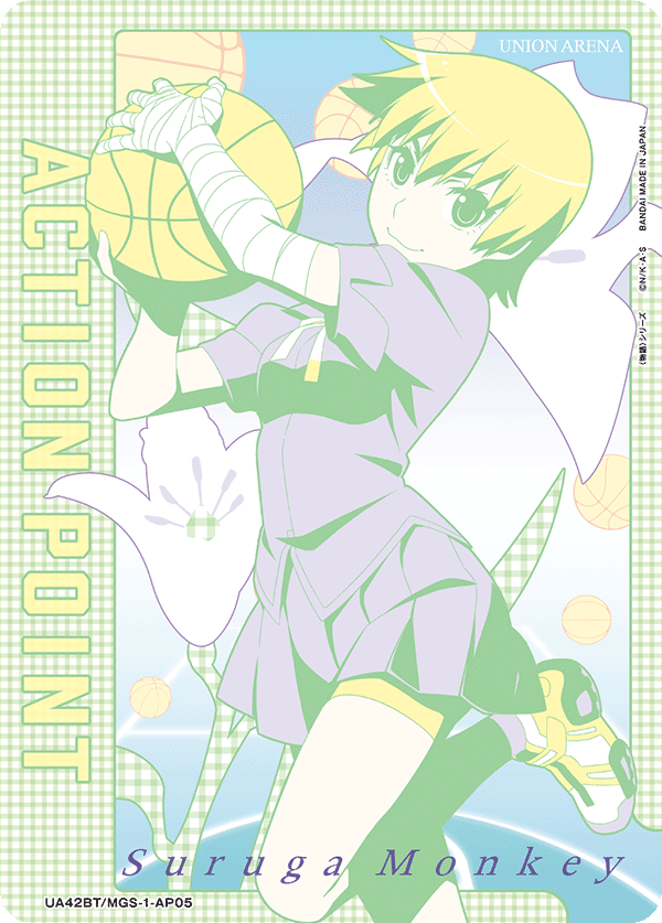 UA42BT/MGS-1-AP05 Action Point Card(〈Monogatari〉 Series)