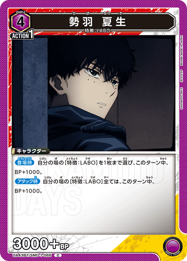 UA43BT/SMD-1-066 Seba Natsuki