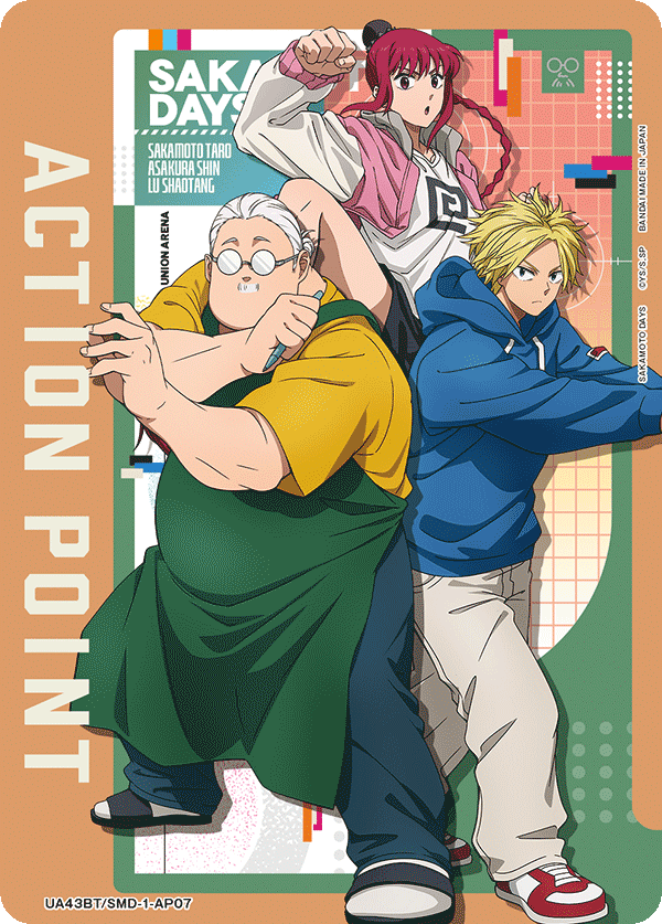 UA43BT/SMD-1-AP07 Action Point Card(SAKAMOTO DAYS)