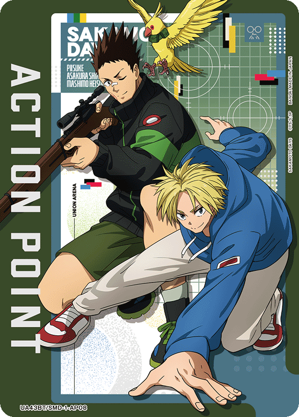 UA43BT/SMD-1-AP08 Action Point Card(SAKAMOTO DAYS)