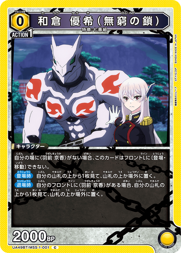 UA49BT/MSS-1-001 Yuki Wakura (Slave)