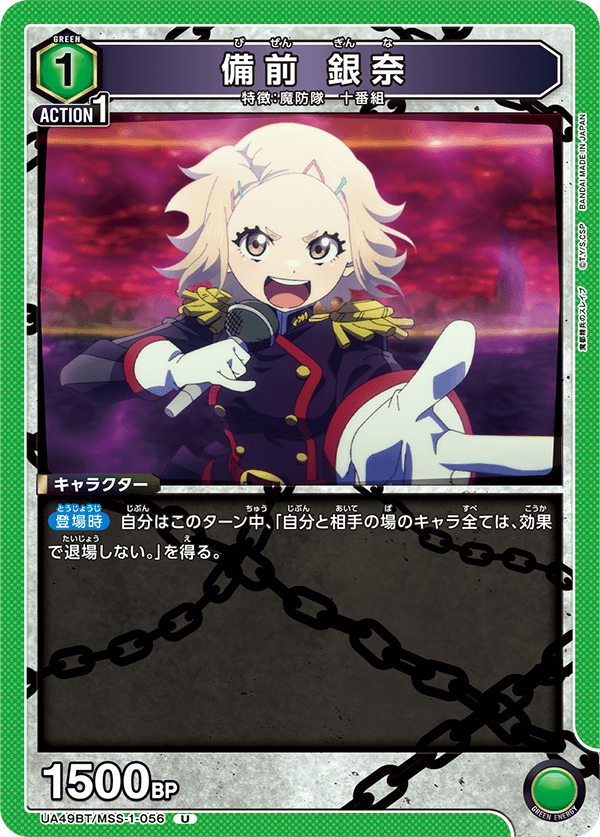 UA49BT/MSS-1-056 Ginna Bizen