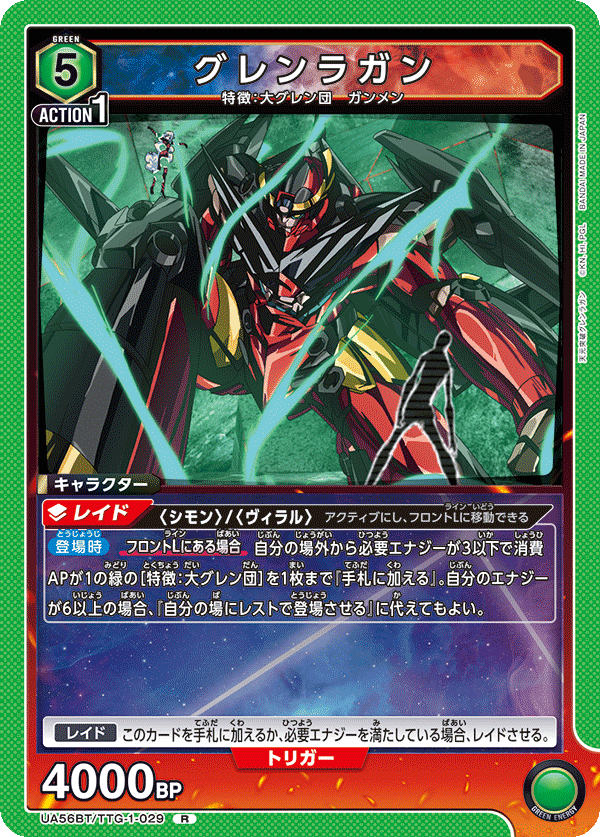 UA56BT/TTG-1-029 Gurren Lagann