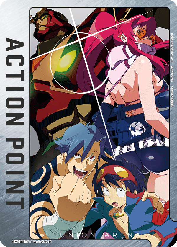 UA56BT/TTG-1-AP09 Action Point Card(Gurren Lagann)