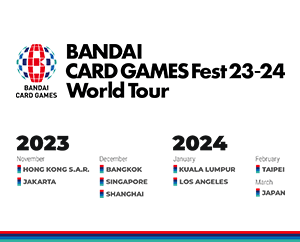 BANDAI CARD GAMES Fest 23-24 World Tour in Singapore