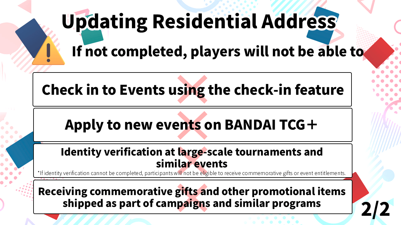 Updating Residential Address 2/2