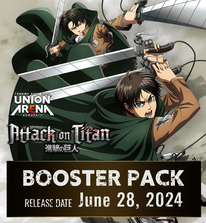UNION ARENA BOOSTER PACK Attack on Titan [UA23BT UNION ARENA BOOSTER PACK Attack on Titan [UA23BT