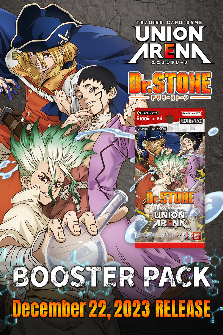 UNION ARENA BOOSTER PACK Dr.STONE