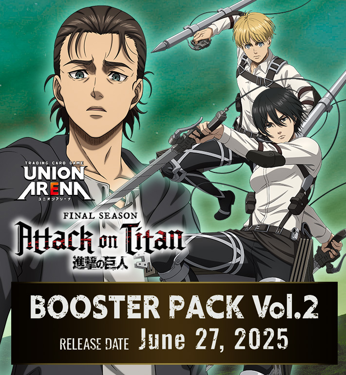 UNION ARENA BOOSTER PACK Attack on Titan Vol.2 [EX10BT