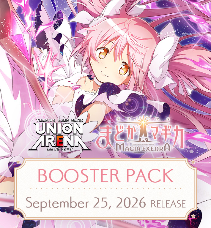 UNION ARENA BOOSTER PACK Puella Magi Madoka Magica: Magia Exedra [EX16BT]