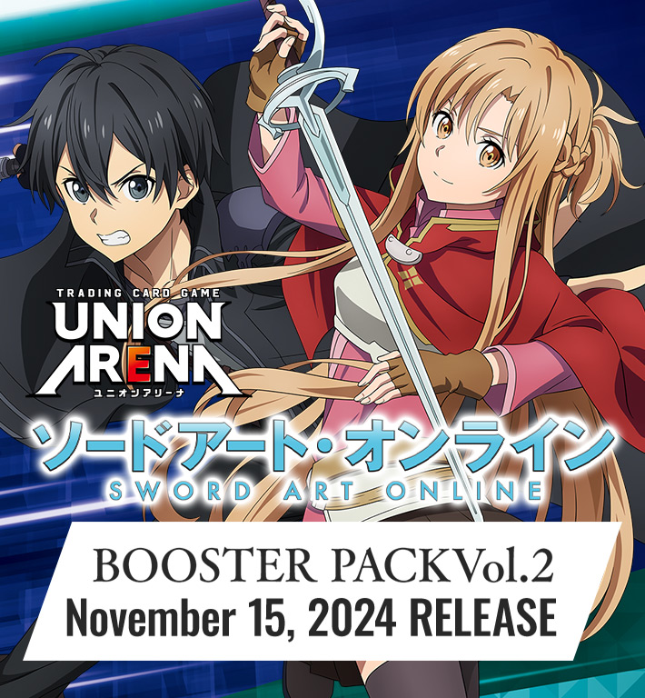 thumbnail image 2 of Bandai UNION ARENA Sword Art Online Vol.2 Booster Box - 16 Packs Trading Cards [EX08BT] 2 of 14