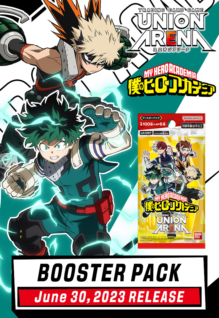 UNION ARENA BOOSTER PACK My Hero Academia