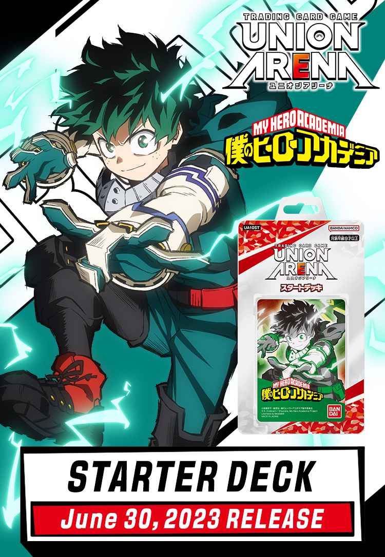 UNION ARENA STARTER DECK My Hero Academia