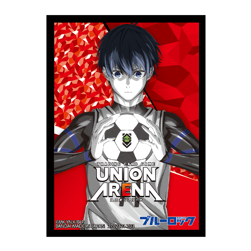 UNION ARENA OFFICIAL CARD SLEEVE BLUE LOCK