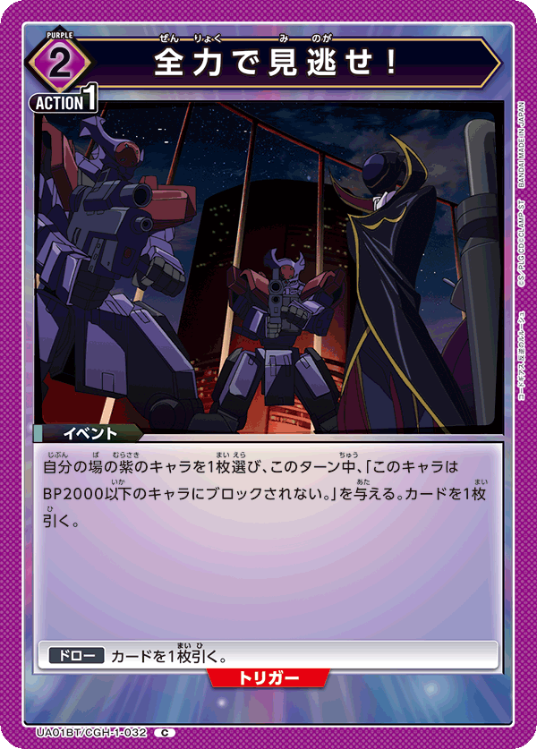 UA01BT/CGH-1-032 全力で見逃せ！