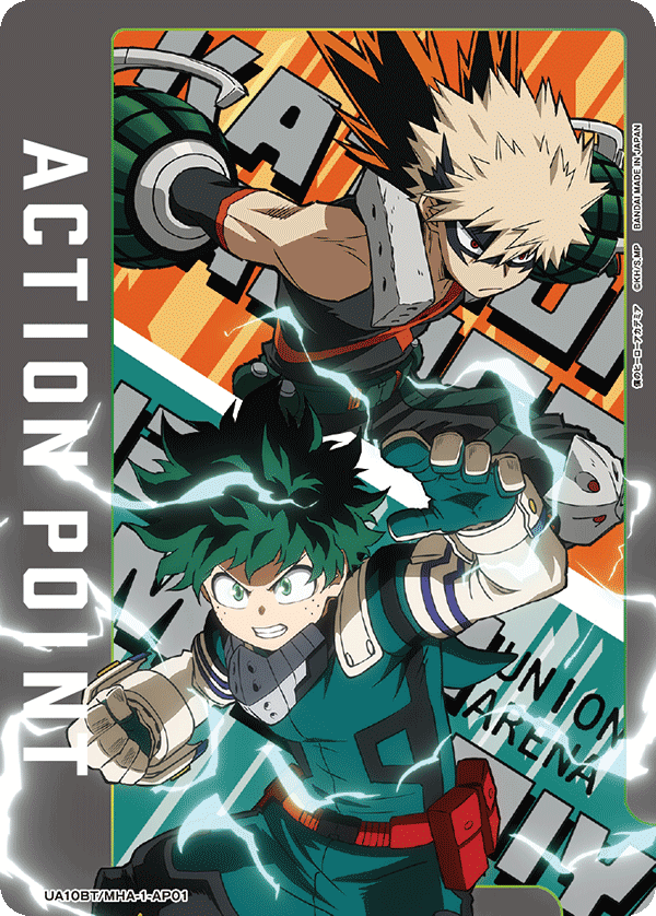 UA10BT/MHA-1-AP01 アクションポイントカード(僕のヒーローアカデミア)