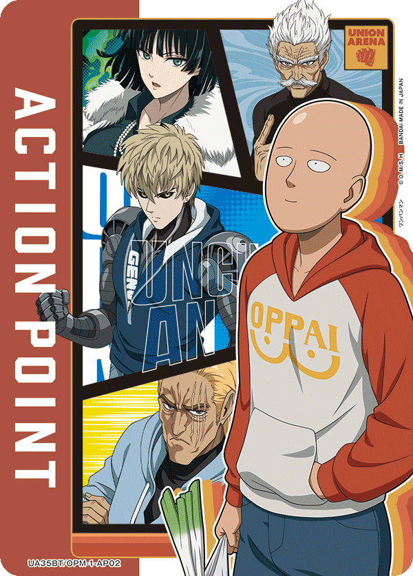 UA35BT/OPM-1-AP02 アクションポイントカード(ワンパンマン)