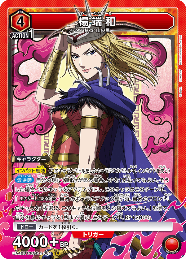 UA48BT/KGD-1-081 楊端和