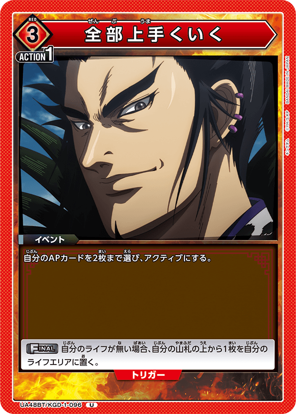 UA48BT/KGD-1-096 全部上手くいく