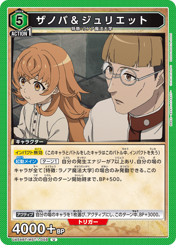 ザノバ＆ジュリエット