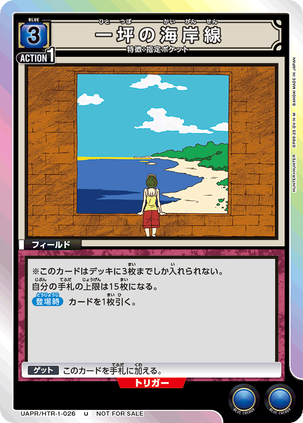 UAPR/HTR-1-026 一坪の海岸線