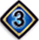 青×3
