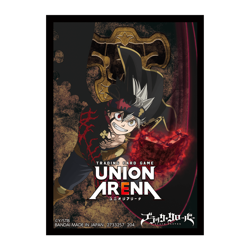 UNION ARENA オフィシャルカードスリーブ ブラッククローバー