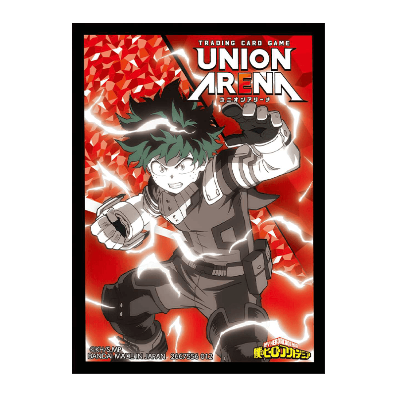 UNION ARENA オフィシャルカードスリーブ 僕のヒーローアカデミア