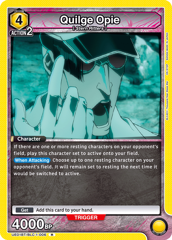 UE01BT/BLC-1-006 Quilge Opie