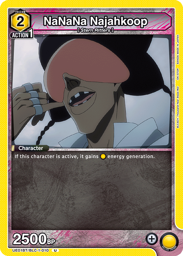 UE01BT/BLC-1-010 NaNaNa Najahkoop
