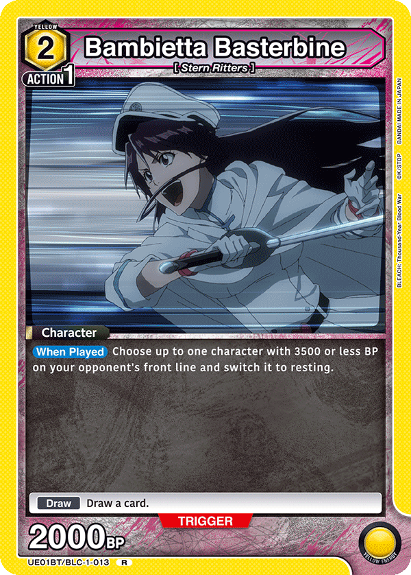 UE01BT/BLC-1-013 Bambietta Basterbine