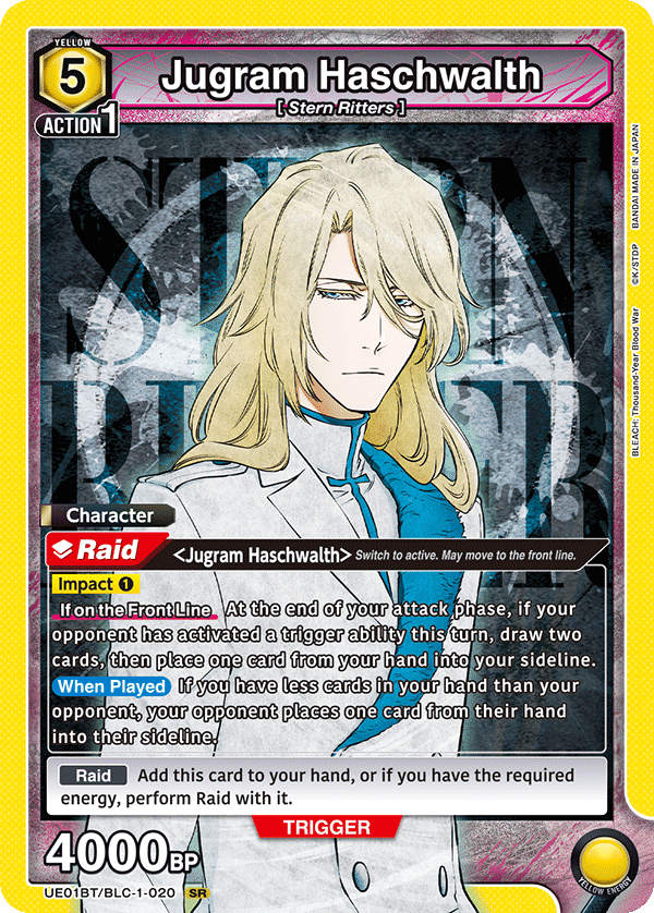 UE01BT/BLC-1-020 Jugram Haschwalth