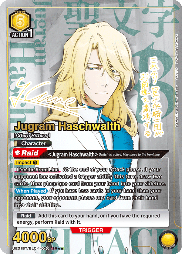 UE01BT/BLC-1-020 Jugram Haschwalth