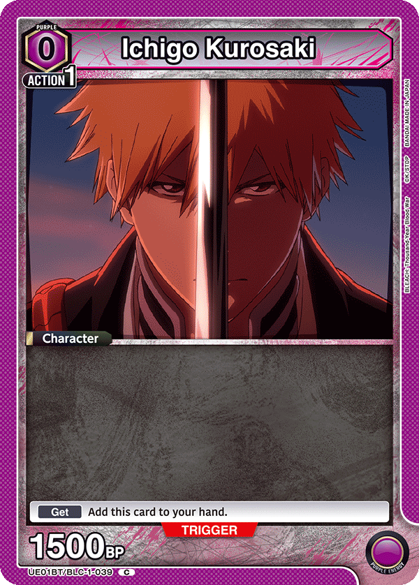 UE01BT/BLC-1-039 Ichigo Kurosaki