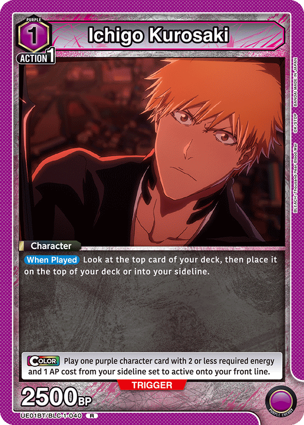 UE01BT/BLC-1-040 Ichigo Kurosaki