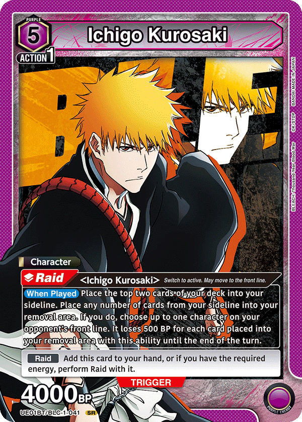 UE01BT/BLC-1-041 Ichigo Kurosaki