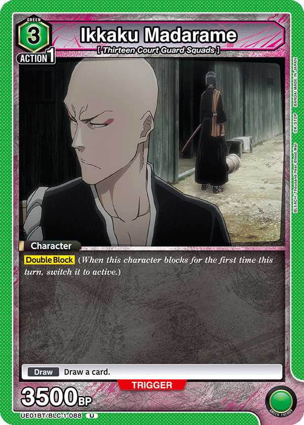 UE01BT/BLC-1-088 Ikkaku Madarame