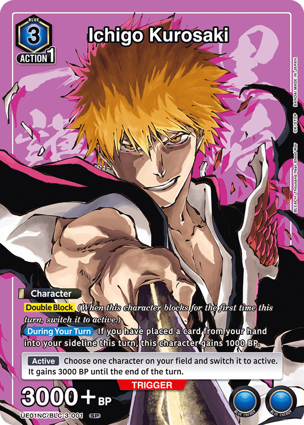 UE01NC/BLC-3-001 Ichigo Kurosaki