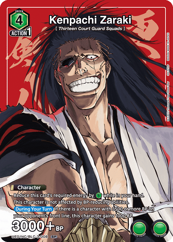 UE01NC/BLC-3-008 Kenpachi Zaraki